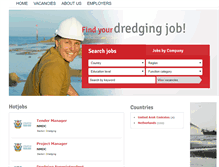 Tablet Screenshot of jobs.dredgingtoday.com